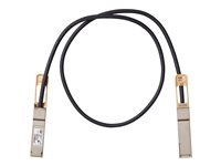 Cisco 100GBASE-CR4 Passive Copper Cable - Direktkopplingskabel - QSFP till QSFP - 2 m - dubbelaxlad - passiv - återanvänd QSFP-100G-CU2M-RF