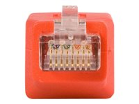 StarTech.com Cat6 Cable - Cat6 Crossover Adapter - GbE - Red - Ethernet Network Cable (C6CROSSOVER) - Korskopplad adapter - RJ-45 (hane) till RJ-45 (hona) - CAT 6 - röd C6CROSSOVER