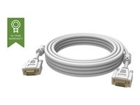 Vision Techconnect - VGA-kabel - HD-15 (VGA) (hane) till HD-15 (VGA) (hane) - 2 m - vit TC 2MVGAP