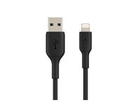 Belkin BoostCharge - Lightning-kabel - Lightning hane till USB hane - 1 m - svart CAA001BT1MBK