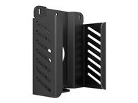 Compulocks Apple TV Security Mount (4th, 4k 1-2nd Gen) (2018-2021) with Cable Lock - Monteringssats (säkerhetshållare, kabellås, låshuvudenhet) - Ventilerad - för mediabox - låsbar - höggradig aluminium - monteringsgränssnitt: 75 x 75 mm - för Apple TV 4K (1st gen, 2nd gen), HD (3rd gen, 4th gen) ATVEN35CL