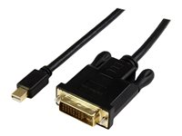 StarTech.com Aktiv konverteraradapterkabel för Mini DisplayPort till DVI på 1,8 m - mDP till DVI 1920x1200 - Svart - DisplayPort-kabel - Mini DisplayPort (hane) till DVI-D (hane) - 1.8 m - aktiv - svart MDP2DVIMM6BS