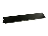 StarTech.com 2U Blanking Panel - Steel Rack Mount Filler Panel - for 19in Server Rack Enclosure or Cabinet - Black Rack Panel (BLANKB2) - Täckpanel - svart - 2U - 19" - för P/N: RK1236BKF, RK2536BKF, RK4236BKB, RK619WALL, RK619WALLGB, RK960CP BLANKB2