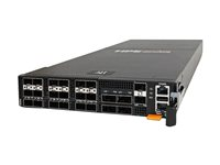 HPE Storage DCN SN8325H - H-Series - switch - halv bredd - Administrerad - 18 x 1/10/25 Gigabit SFP28 + 4 x 40/100 Gigabit QSFP28 - främre till bakre luftflöde - TAA-kompatibel S4Q66A