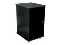 Middle Atlantic MFR Series MFR-1627GE - Rack skåp - grynig ebenholtzask - 16U - 19" MFR-1627GE