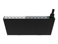 HPE G2 Basic Modular Horizontal True 0U - Kraftdistributionsenhet (kan monteras i rack) - AC 220-240 V - 7300 VA - 1-fas 3-kabel - ingång: IEC 60309 32A - utgångskontakter: 6 (IEC 60320 C19) - 1U - 30.5 cm sladd - Världsomspännande - för Synergy 12000 Frame P9Q43A