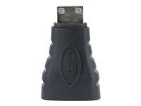 StarTech.com HDMI till HDMI Mini-adapter - F/M - HDMI-adapter - HDMI hona till 19 pin mini HDMI Type C hane - svart HDACFM