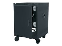 Middle Atlantic PTRK Series - Rack - svart - 14U - 19" PTRK-14