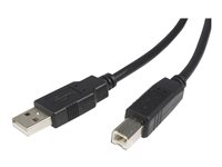 StarTech.com 1,8 m Certifierad USB 2.0 A- till B-kabel - M/M - USB-kabel - USB (hane) till USB typ B (hane) - USB 2.0 - 1.8 m - formpressad - svart - för P/N: RKCOND17HD, SV431DL2DU3A, SV431DPDDUA2, USB2001EXT2NA, USB2002EXT2NA, USB2004EXT2NA USB2HAB6
