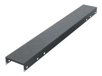 Middle Atlantic BGR Series - Rackpanel för kabelhantering - svart BGR-CC-27LT