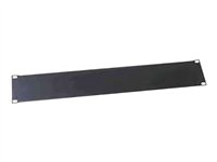 Middle Atlantic EB 3 - Täckpanel - svart pulverlack - 3U - 19" (paket om 6) EB3-CP6