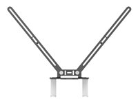 Logitech TV Mount For Video Bars - Kamerafäste - monterbar under monitorn, monterbar ovanför bildskärmen - för Logitech Rally Bar All-In-One Video Bar for Midsize Rooms; Room Solution Large 952-000041