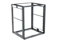 Middle Atlantic CFR CFR-8-16 - Rack öppen ram - svart - 8U - 19" CFR-8-16