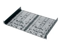 Middle Atlantic 1RU UMS Rackshelf - 11.5 in Depth with Partial Blank Panels - Hylla för rack - 11.5 inches deep with 4 partial blank panels - svart - 1U - 19" UMS1-11.5K