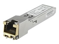 StarTech.com Juniper RX-GET-SFP Compatible SFP Module, 1000BASE-T, SFP to RJ45 (Copper) Cat6/Cat5e, 1GE Gigabit Ethernet SFP, RJ-45 (Copper) 100m, 1Gbps Mini GBIC Transceiver SFP Module - Lifetime Warranty (RXGETSFPST) - SFP-sändar/mottagarmodul (mini-GBIC) (likvärdigt med: Juniper RX-GET-SFP) - 1GbE - 1000Base-T - RJ-45 - upp till 100 m RXGETSFPST