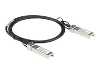 StarTech.com Dell EMC DAC-SFP-10G-1M-kompatibel SFP+ twinaxkabel för direktanslutning - 1 m - 10GBase direktkopplingskabel - SFP+ (P) spärrad till SFP+ (P) spärrad - 1 m - dubbelaxlad - passiv DACSFP10G1M