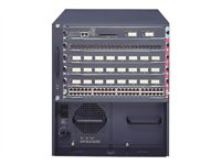 Cisco Catalyst 6506-E - Switch - skrivbordsmodell - rekonditionerad WS-C6506-E-RF