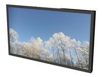 HI-ND Wall Casing EASY - Monteringssats (hölje) - liggande - för LCD-display - svart - skärmstorlek: 37" - väggmonterbar WC3712-0101-02