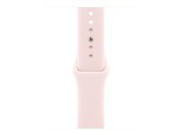Apple - Band för smart klocka - 40 mm - storlek S/M - soft rosa - för Watch Hermès Series 7, Hermès Series 9, SE 3, Series 10, Series 11, Series 8, Series 9 MHY24ZM/A
