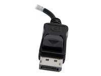 StarTech.com DisplayPort till DVI-adapter - Aktiv DisplayPort till DVI-D-adapter/videokonverterare 1080p - DP 1.2 till DVI-skärmkabel adapterdongel - DP till DVI-adapter - Låsande DP-kontakt - DisplayPort-adapter - DisplayPort (hane) till DVI-D (hona) - 20 cm - svart - för P/N: DKM30CHDPD, DKM30CHDPDUE, SV231QDPU34K, TB32DP14, TB3CDK2DPUE, TB3CDOCKDP, TB3DKM2DPL DP2DVIS