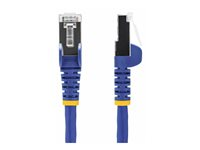 StarTech.com 3m Blue CAT8 Ethernet Cable, Snagless, S/FTP, 25G/40G - Patch-kabel - RJ-45 (hane) till RJ-45 (hane) - 3 m - 5.6 mm - S/FTP - 50 mikron - CAT 5/5e/6/6a/8 - IEEE 802.3bt/IEEE 802.3ba - hakfri, halogenfri, passiv - blå NLBL-3M-CAT8-PATCH