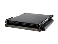 APC Rack Side Air Distribution 115V 60HZ - Fläktenhet - svart - 2U - för P/N: AR3103, AR3103SP, AR3106SP, SMTL3KRM2UCL, SMX2KR2UX145, SMX3KR2UNCX145, SRT1000RMXLI ACF201BLK