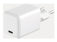 PALLAS - Strömadapter - GaN - 45 Watt - 4.05 A - PD/PPS, SFC 2.0 (24 pin USB-C) - vit 83045SF