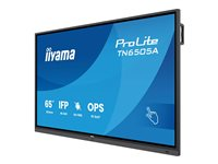 iiyama ProLite TN6505A-B1AG - 65" Diagonal klass (64.5" visbar) LED-bakgrundsbelyst LCD-skärm - interaktiv digital skyltning - med pekskärm (multi-touch) / PC-anslutning som tillval - 4K UHD (2160p) 3840 x 2160 TN6505A-B1AG