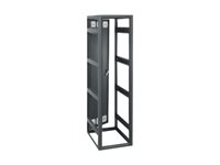 Middle Atlantic BGR Series BGR-2527 - Rack skåp - hållbar svart strukturerad puderbeläggning - 25U - 19" BGR-2527