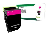 Lexmark X317 - Magenta - original - tonerkassett LCCP, LRP - för Lexmark CS317dn, CS417dn, CS517de, CX317dn, CX417de 71B20M0