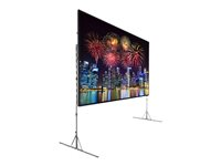 Da-Lite Fast-Fold Deluxe Screen Series Portable Folding Frame Screen - 107" Screen - Projektionsskärm med ben - 114" (290 cm) - 16:10 - Da-Mat 38304