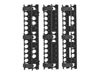 Eaton Tripp Lite Series Open Frame Rack 6ft Vertical Cable Manager 3in Wide - Rackkabelhanteringskanal med lock - svart SRCABLEVRT3