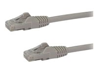 StarTech.com Cat6-patchkabel med hakfria RJ45-kontakter ? 10 m, grå - Patch-kabel - RJ-45 (hane) till RJ-45 (hane) - 10 m - UTP - CAT 6 - hakfri - grå N6PATC10MGR