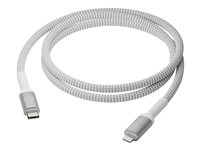 dbramante1928 re-charge - Lightning-kabel - 24 pin USB-C hane till Lightning hane - 1.2 m - flätad kabel CB12CLBR4275