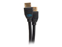 C2G 12ft 8K HDMI Cable with Ethernet - Performance Series Ultra High Speed - Ultra High Speed - HDMI-kabel med Ethernet - HDMI hane till HDMI hane - 3.6 m - svart - stöd för 10K, 8K60 Hz (7680 x 4320) stöd, 4K120 Hz (4096 x 2160) stöd C2G10456