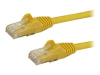 StarTech.com Cat6-patchkabel med hakfria RJ45-kontakter – 2 m, gul - Patch-kabel - RJ-45 (hane) till RJ-45 (hane) - 2 m - UTP - CAT 6 - hakfri - gul N6PATC2MYL