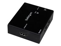 StarTech.com 4K HDMI-förlängare med kompakt sändare - HDBaseT - UHD 4K - Förlängd räckvidd för audio/video - sändare - över CAT 5 - 19-stifts HDMI typ A / RJ-45 - upp till 70 m - för P/N: SVA12M2NEUA, SVA12M5NA ST121HDBTDK