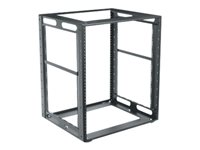 Middle Atlantic CFR CFR-11-23 - Rack öppen ram - svart pulverlack - 11U - 19" CFR-11-23