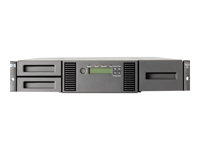 HPE StorageWorks MSL2024 - Bandbibliotek - LTO Ultrium - högsta antal enheter: 2 - kan monteras i rack - 2U - streckkodsläsare - för ProLiant DL120 G7, DL120 G7 Base, DL120 G7 Entry, DL120 G7 Performance AK379A