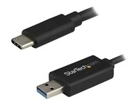 StarTech.com USB C to USB Data Transfer Cable for Mac and Windows, USB 3.0 - 2m (6ft) - USB-kabel - USB-C (hane) till USB typ A (hane) - USB 3.0 - 2 m - svart USBC3LINK