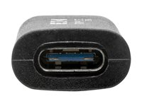 Eaton Tripp Lite Series USB-C to USB-A Adapter (F/M), USB 3.2 Gen 2 (10 Gbps) - USB-adapter - 24 pin USB-C (hona) till USB typ A (hane) - USB 3.2 Gen 2 / Thunderbolt 3 - 0.9 A - upp till 10 Gbps dataöverföringshastighet - svart - för P/N: U415-002-BDS, U420F-10M, U420F-15M, U420F-7P5M, U460-004-2A2C-2, U460-004-4C-G2C U329-000-10G