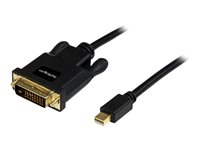StarTech.com Konverteraradapterkabel för Mini DisplayPort till DVI på 3 m - mDP till DVI 1920x1200 - Svart - DisplayPort-kabel - Mini DisplayPort (hane) till DVI-D (hane) - 3.04 m - svart MDP2DVIMM10B