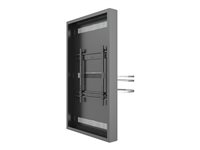 Multibrackets M Pro Series - Hölje - medium - för platt panel - hög ljusstyrka - stål - svart - skärmstorlek: 55" - kolumn 7350105217234