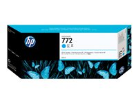 HP 772 - 300 ml - cyan - original - DesignJet - bläckpatron - för DesignJet HD Pro MFP, Z5200, Z5200 PostScript, Z5400 PostScript ePrinter CN636A
