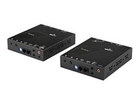 StarTech.com HDMI over IP Extender Kit with Video Wall Support - 1080p - HDMI over CAT5e / CAT6 Transmitter and Receiver Kit (ST12MHDLAN2K) - Video/ljud/infraröd/seriell förlängare - HDMI - upp till 100 m - TAA-kompatibel - för P/N: ST12MHDLAN2R ST12MHDLAN2K
