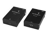 StarTech.com USB 2.0-förlängare över Cat5e/Cat6-kabel (RJ45) - Upp till 50 m - USB-portförlängare adapterkit med hög hastighet - Strömförsörjd - USB över Ethernet-kabelförlängare - 480 Mbps - Metall - USB-förlängningskabel - USB 2.0 - över CAT 5e/6 - upp till 50 m - för P/N: SVA5N3NEUA USB2001EXTV