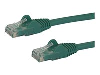 StarTech.com 10m CAT6 Ethernet Cable, 10 Gigabit Snagless RJ45 650MHz 100W PoE Patch Cord, CAT 6 10GbE UTP Network Cable w/Strain Relief, Green, Fluke Tested/Wiring is UL Certified/TIA - Category 6 - 24AWG (N6PATC10MGN) - Patch-kabel - RJ-45 (hane) till RJ-45 (hane) - 10 m - CAT 6 - formpressad, hakfri - grön N6PATC10MGN