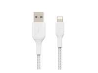 Belkin BoostCharge - Lightning-kabel - Lightning hane till USB hane - 1 m - vit CAA002BT1MWH