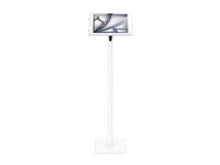 Compulocks - Hölje - för surfplatta - låsbar - aluminiumhölje, metallram - vit - skärmstorlek: 13" - monterbar på golvstativ - för Apple 13-inch iPad Air (M2, M3) 150W13APXW