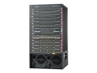 Cisco Catalyst 6513-E - Switch - skrivbordsmodell, rackmonterbar - rekonditionerad WS-C6513-E-RF